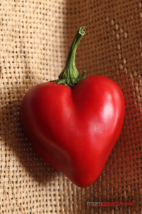 bell pepper heart Mompowerment