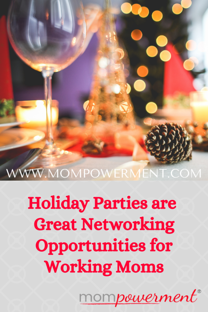 Festive table top Holiday Parties are Great Networking Opportunities for Working Moms Mompowerment