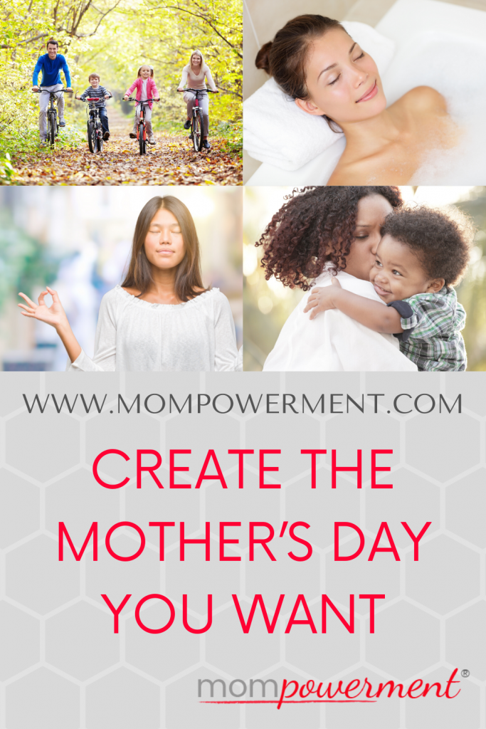 Create the Mother's Day you want with images of 4 moms doing different things