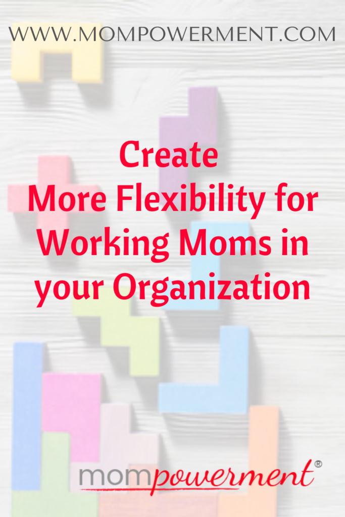 Various shapes of wooden puzzle pieces Create More Flexibility for Working Moms in your Organization Mompowerment