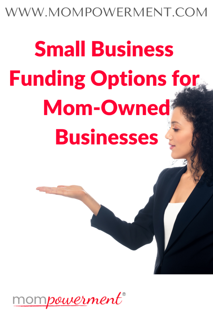 Woman holding up her hand under Small Business Funding Options for Mom-Owned Businesses Mompowerment